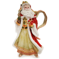 Кувшин Дед мороз с подарками. Fitz and Floyd 19-619 Высота 30 см