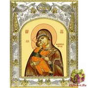 Икона освященная &quot;Владимирская икона Божией Матери&quot;, 14x18 см
