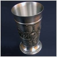 Бокал из олова На рыбалке Высота 14 см, Artina