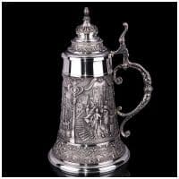 Кружка оловянная Серия Выдающиеся художники Карл Шпицвег, оловянная посуда 30 см Artina Австрия