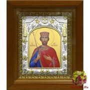 Икона освященная &quot;Константин равноапостольный царь&quot;,в киоте 20x24 см, 20x24 см