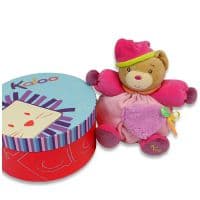 Мишка Kaloo 9629037 Small Chubby Bear Pink мягкая игрушка 20 см Коллекция Kaloo Pop Франция