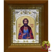 Икона освященная &quot;Ярослав Мудрый&quot;,в киоте 20x24 см, 20x24 см