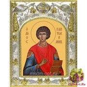 Икона освященная &quot;Пантелеймон великомученик и целитель&quot;, 14x18 см