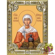 Икона освященная &quot;Анастасия Узорешительница&quot;, 18x24 см, со стразами, купить по низкой цене