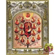 Икона освященная &quot;Древо Пресвятой Богородицы&quot;, 14x18 см