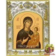 Икона освященная &quot;Иверская икона Божией Матери&quot;, 14x18 см