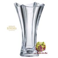 Ваза Богемское стекло Crystalite Bohemia Высота 30,5 см Чехия