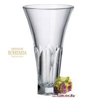 Ваза Богемское стекло Crystalite Bohemia Высота 30,5 см Чехия