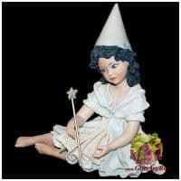 Статуэтка Sibania фарфоровая кукла Фея  Fata turchina5 Высота 21 см. пр-во Италия