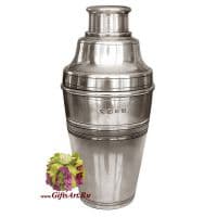 Шейкер для коктейлей из олова. Высота 21 см. Коллекция Пьемонт. Cosi Tabellini Италия