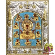 Икона освященная &quot;Курско-Коренная Божия Матерь&quot;, 14x18 см