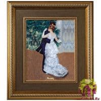 Картина фарфоровая Goebel Городские танцы Август Ренуар Размер 60,5x53 см Германия