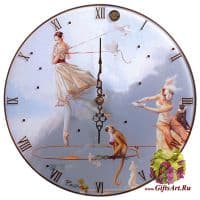 Настенные часы кварцевые Michael Parkes Дитя вторника Goebel Германия