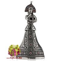 Колокольчик из серебра Василиса Прекрасная. Серебро 925 пробы. Россия.