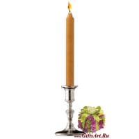 Подсвечник из олова высота 13 см. Cosi Tabellini Италия