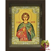 Икона освященная &quot;Анатолий Никомедийский мученик&quot;, в киоте 24x30 см, 24x30 см