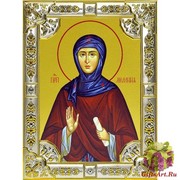 Икона освященная &quot;Мелания Римляныня преподобная&quot;, 18x24 см, со стразами