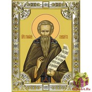 Икона освященная &quot;Григорий Синаит преподобный&quot;, 18x24 см