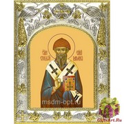 Икона освященная &quot;Спиридон Тримифунтский святитель&quot;, 14x18 см
