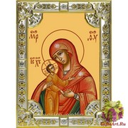 Икона освященная &quot;Девпетерувская икона Божией Матери&quot;, 18x24 см, со стразами