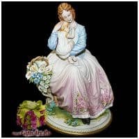 Статуэтка фарфоровая &quot;Материнство&quot;. Высота 24 см. Porcellane Principe Италия