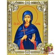 Икона освященная &quot;София Римская мученица&quot;, 18x24 см