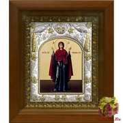 Икона освященная &quot;Божия Матерь Нерушимая стена&quot;, в киоте 20x24 см, 20x24 см