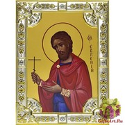 Икона освященная &quot;Евгений Севастийский,мученик&quot;, 18x24 см