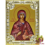 Икона освященная &quot;Анастасия Узорешительница великомученица&quot;, 18x24 см, со стразами