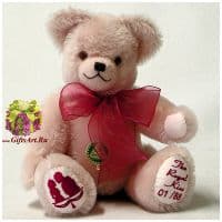 Мишка Hermann коллекционный Мишка Королевский поцелуй The Royal Kiss. Лимит 88 шт Германия Высота 28 см