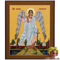 Икона Ангел-хранитель рукописная. Размер 26 х 19 см. Россия