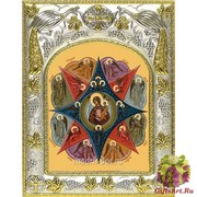 Икона освященная &quot;Неопалимая Купина икона Божией Матери&quot;, 14x18 см