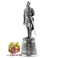 Серебряная рюмка Рюрик. Рюмка-перевёртыш. Серебро 925 пробы. Россия Подарочная упаковка. - вид 1 миниатюра