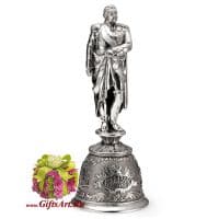 Серебряная рюмка Кутузов. Рюмка-перевёртыш. Серебро 925 пробы. Россия Подарочная упаковка. Серебряная рюмка Кутузов. Рюмка-перевёртыш. Серебро 925 пробы. Россия Подарочная упаковка.