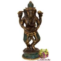 Ганеша. Антикризисный подарок. Бронза. Ручная работа. Высота 13 см