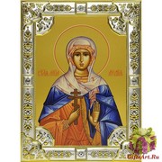 Икона освященная &quot;Лидия мученица&quot;, 18x24 см, со стразами