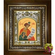 Икона освященная &quot;Даниил пророк&quot;, 14x18 см, в деревянном киоте 20x24 см, 20x24 см