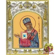 Икона освященная &quot;Иоасаф епископ Белгородский святитель&quot;, 14x18 см