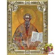 Икона освященная &quot;Лев Катанский, святитель&quot;, 18x24 см