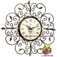 Настенные часы HERMLE 30897-002100. Диаметр 53 см. Германия