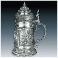Кружка для пива оловянная Великие Художники, 27 см оловянная посуда Artina