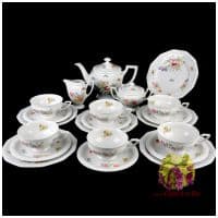 Чайный сервиз фарфор Maria Sommerstrauss Rosenthal на 6 персон 21 предмет. Германия