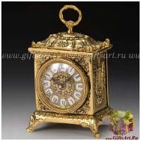 Часы кабинетные бронзовые настольные 22 см. Virtus 5660 Испания