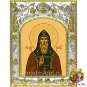 Икона освященная &quot;Димитрий Прилуцкий преподобный (Дмитрий)&quot;, 14x18 см