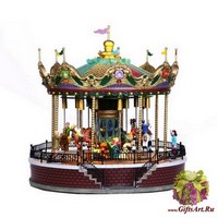 Lemax Солнечная  карусель (движение, звук, свет) адаптер 26,8*26,6*26,6 см.