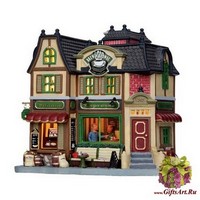 Lemax Домик Кафе Эспрессо,19,5х19х13,5 см