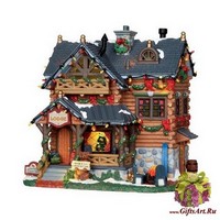 Lemax Домик Сосновая роща/ 20,8*20,5*16,3 см. Адаптер.