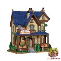 Lemax Мотель Мисс Эпплгейт, 18,8*21,1*14,6 см