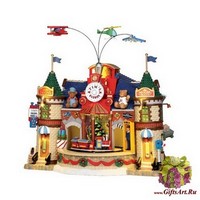 Lemax Магазин Хобби, движение, музыка, адаптер 27*25*18 см.